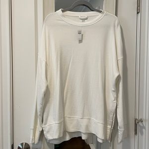 NWT Aerie Oversized White Lightweight Sweater